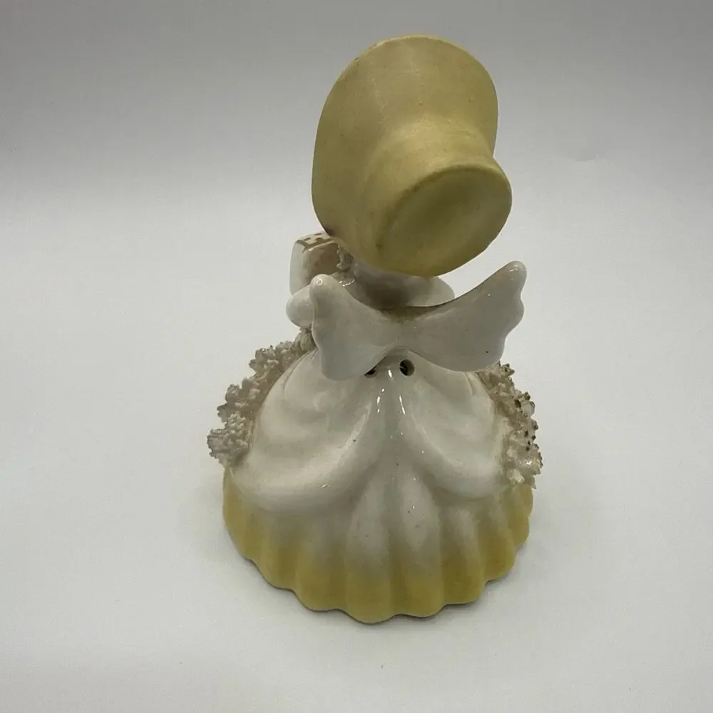 Vintage 1956 Napco August Birthday Gift Angel Girl Bell Belle 1307H HTF Sweet *